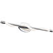 Jasmine LED 27 inch Chrome Bath Vanity & Wall Light, dweLED