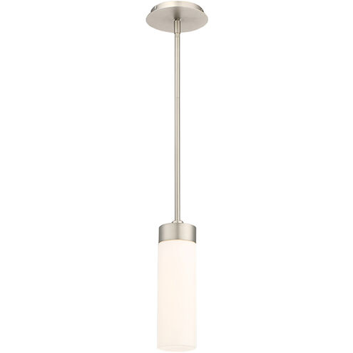 Elementum LED 3.5 inch Satin Nickel Pendant Ceiling Light in 3000K, dweLED