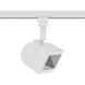Ocularc 1 Light 120 White H Track Fixture Ceiling Light in 2700-3000-3500-4000-5000K