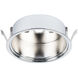 LED Button Light 2.63 inch Chrome Puck Light