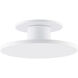Twist-N-Lite LED 8 inch White Semi-Flush Mount Ceiling Light