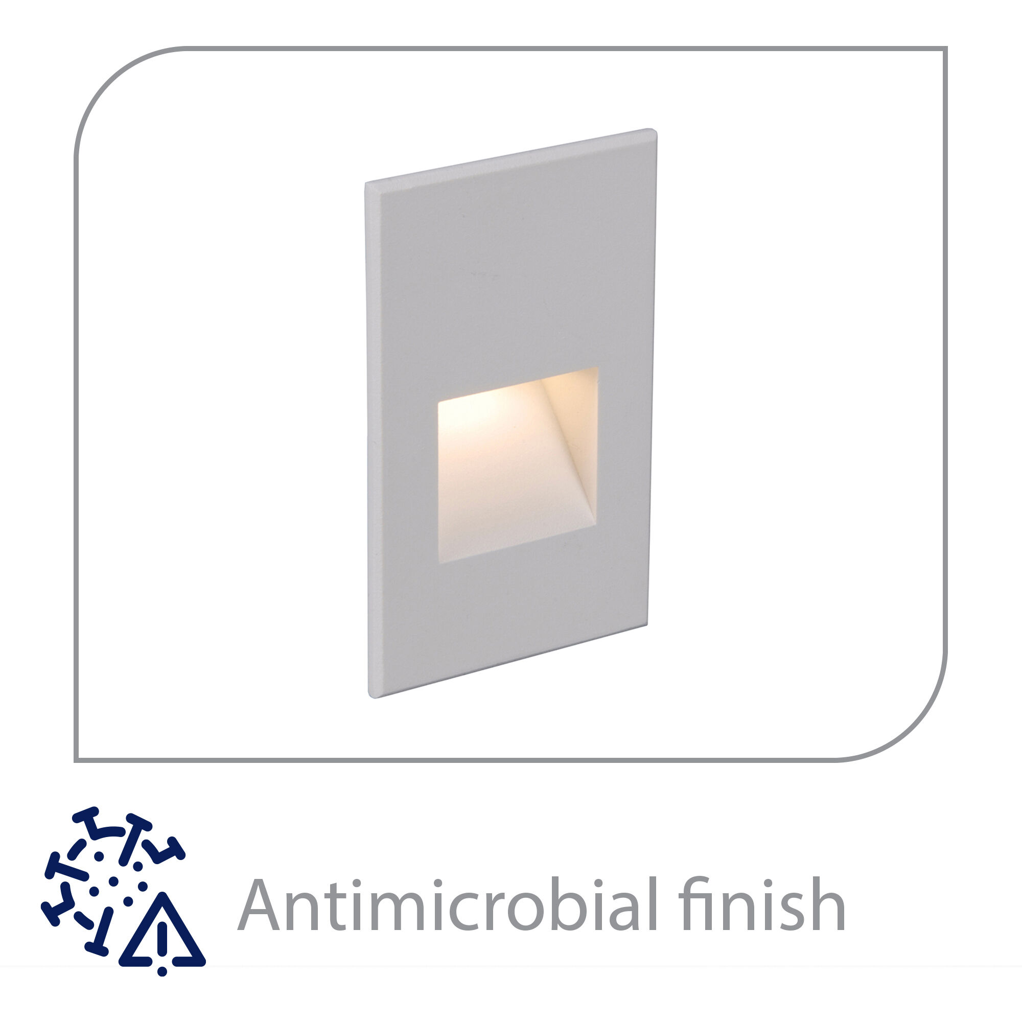 Tyler 120 3.8 watt White Step and Wall Lighting in Amber, WAC Lighting