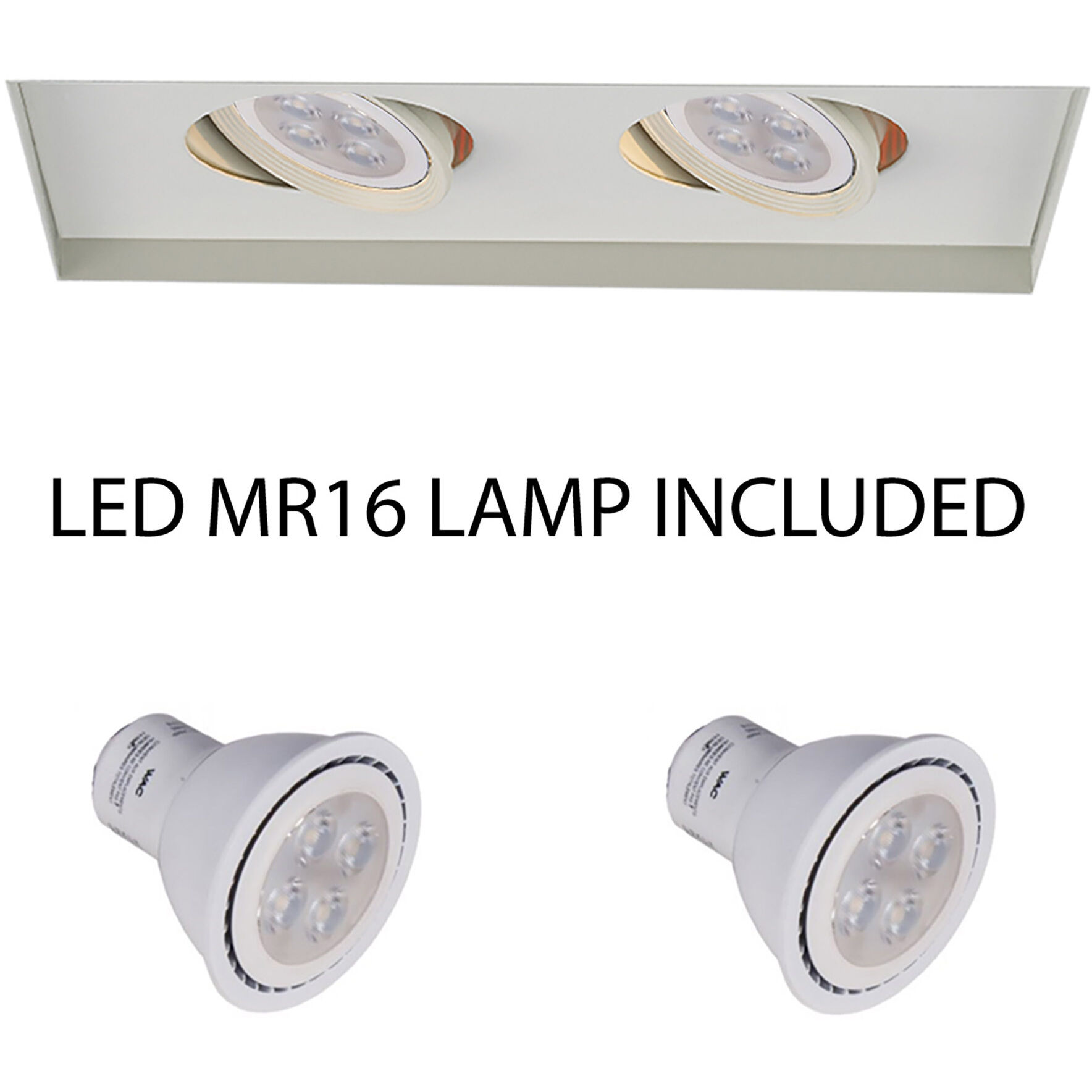 WAC LED White Recessed Lights