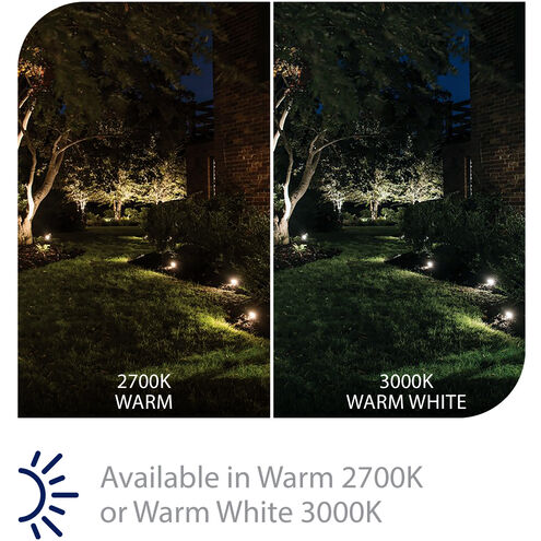 Tyler 12 4.10 watt Stainless Steel Path Lighting in 3000K, WAC Landscape