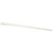 Nightstick LED 73.06 inch White Bath Vanity & Wall Light, dweLED