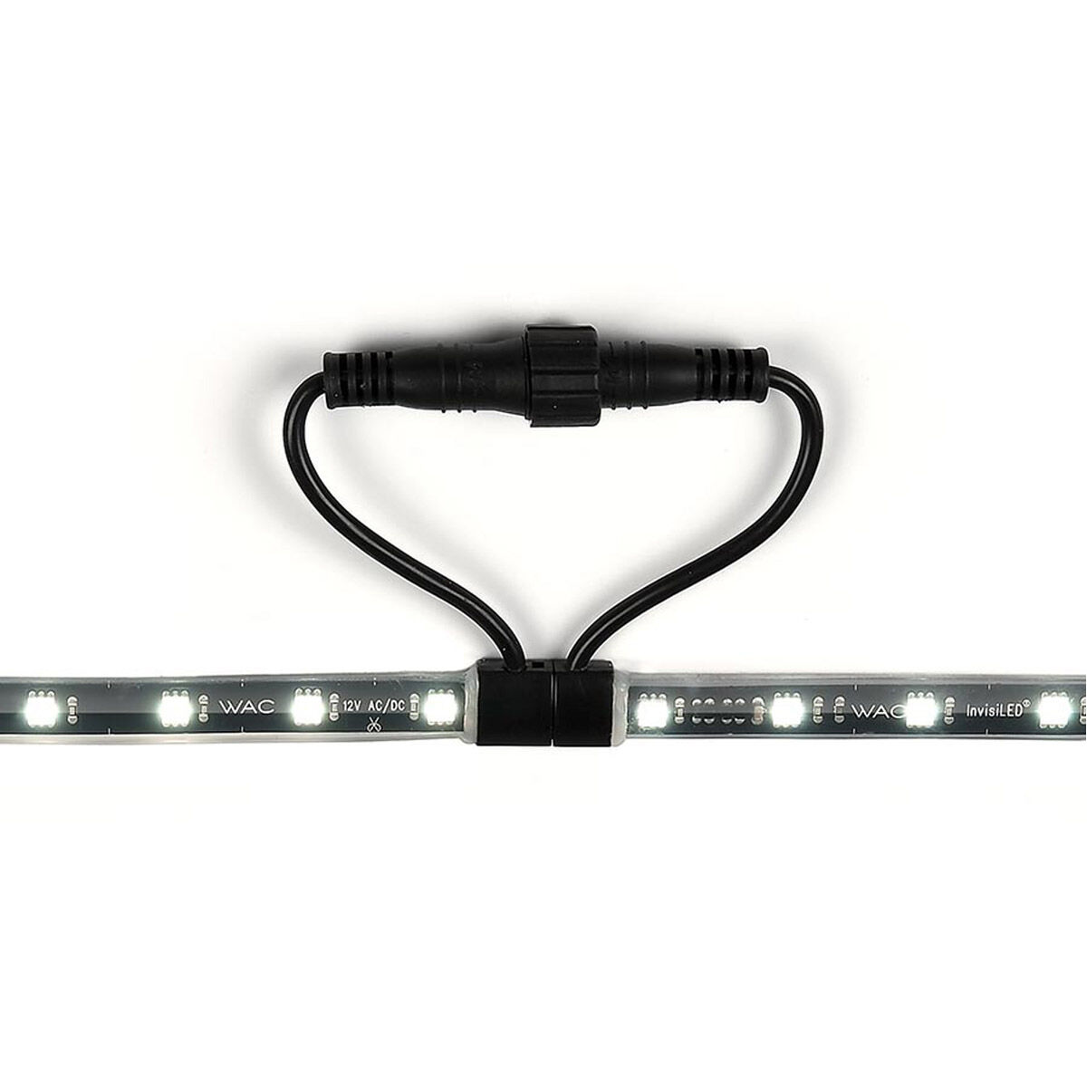 Tyler LED 0.75 inch Black Outdoor LED Strip Lighting in 2700K, Outdoor LED 12V Strip Light, WAC Landscape