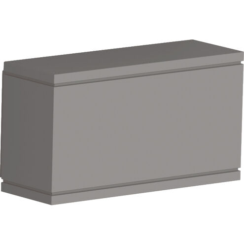 Rubix LED 5.37 inch Graphite Outdoor Wall Light