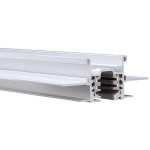 WAC Lighting Track System 277V White Recessed Track Ceiling Light WHT8-RTL-WT - Open Box