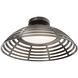 Corlander LED 18 inch Bronze Outdoor Semi-Flush Mount, dweLED