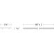 X Track White Outdoor Track Accessory Ceiling Light