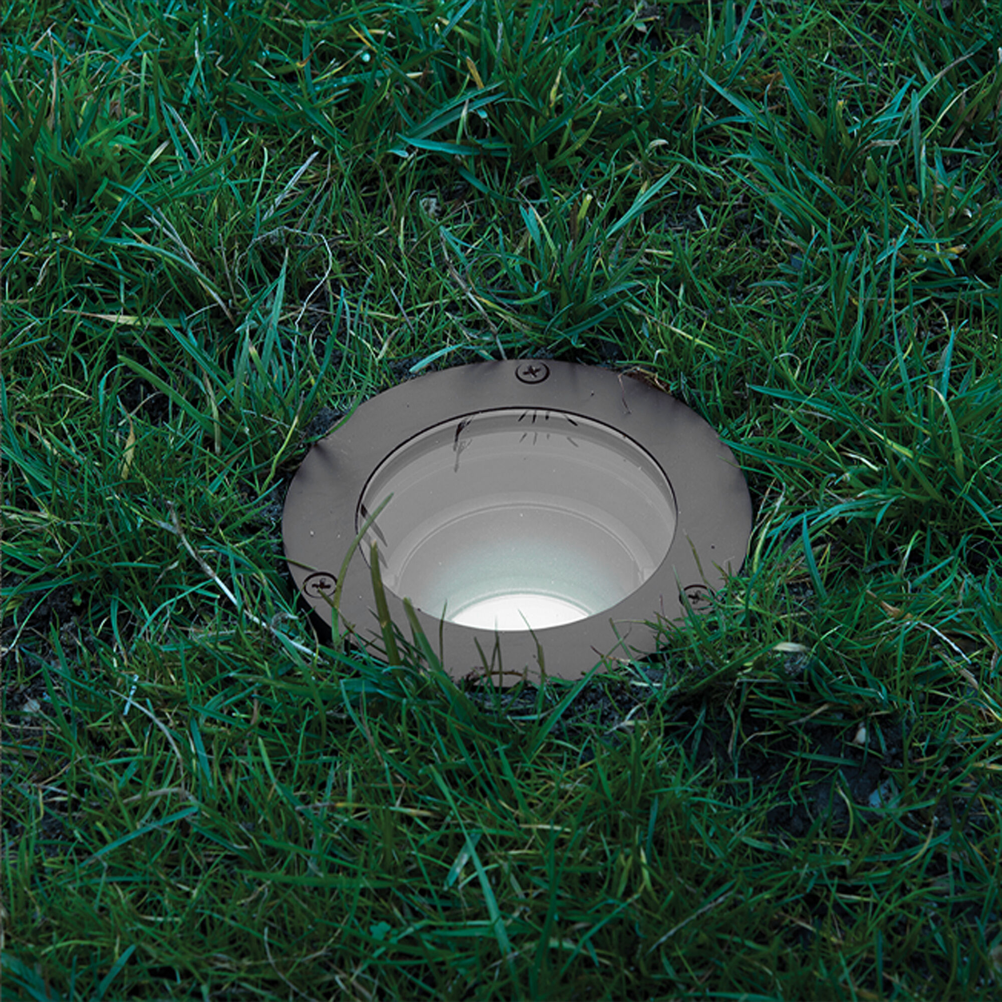 Tyler 12 12 watt Bronze Path Lighting in 2700K, Inground Recessed Light, WAC Landscape