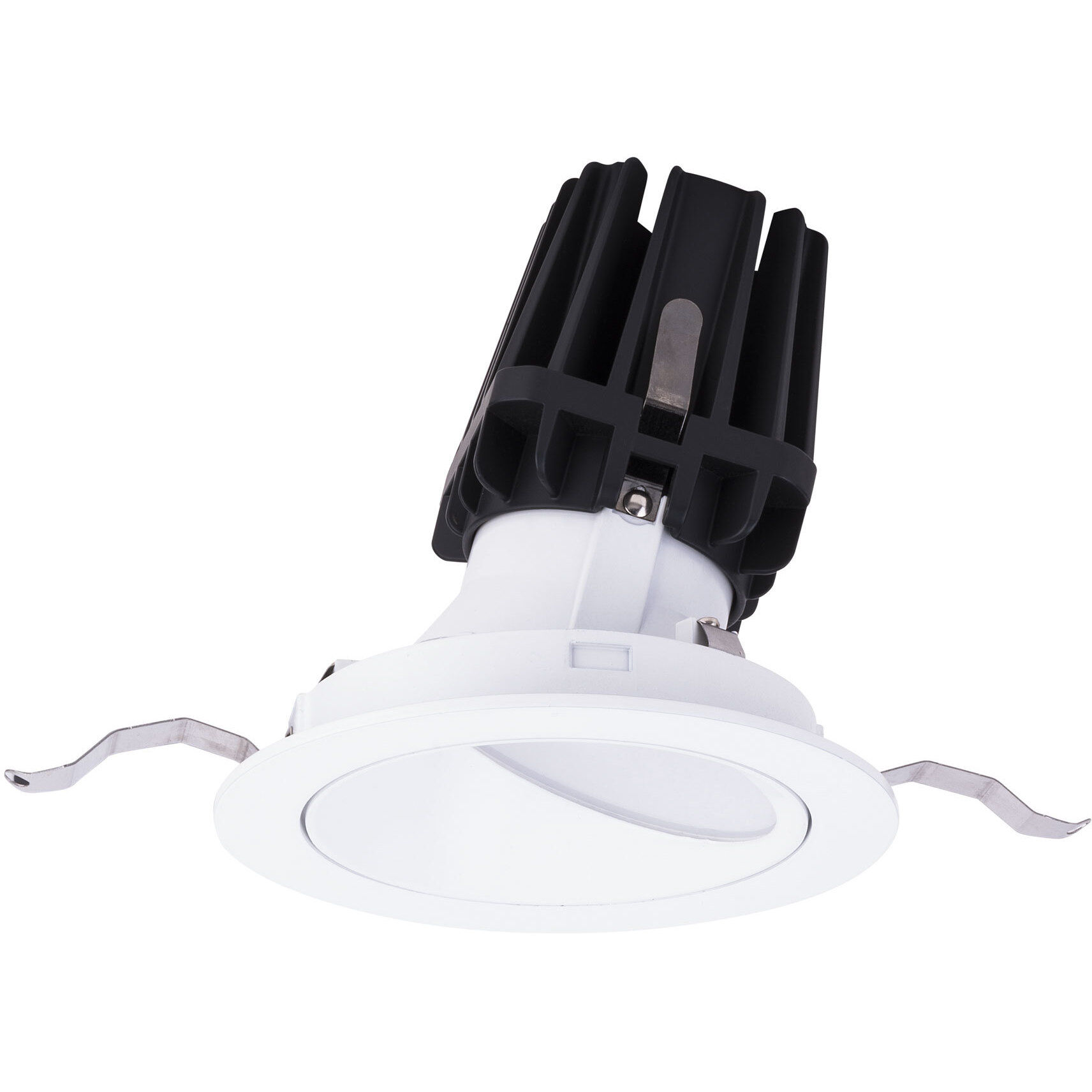 FQ Integrated LED White Recessed Trim in 1800-3000K, 4" LED
