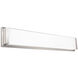 Metro Indoor Wall Lighting in Brushed Nickel, WAC Limited