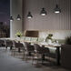 Carafe LED 16 inch Black Pendant Ceiling Light, dweLED