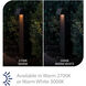 Quad 12 3 watt Bronze Path and Area Light in 2700K Warm LED, WAC Landscape