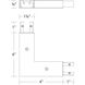 X Track 12 White Outdoor Track Accessory Ceiling Light