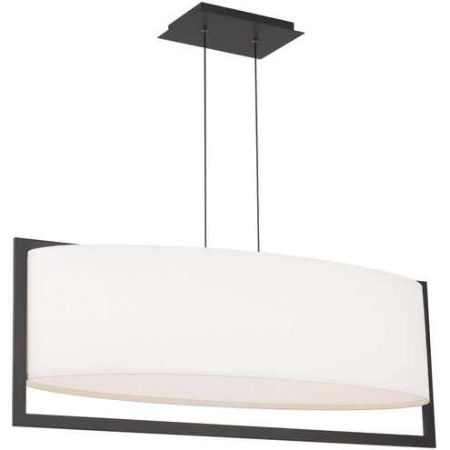 Park Avenue 1 Light 30.63 inch Black Linear Pendant Ceiling Light