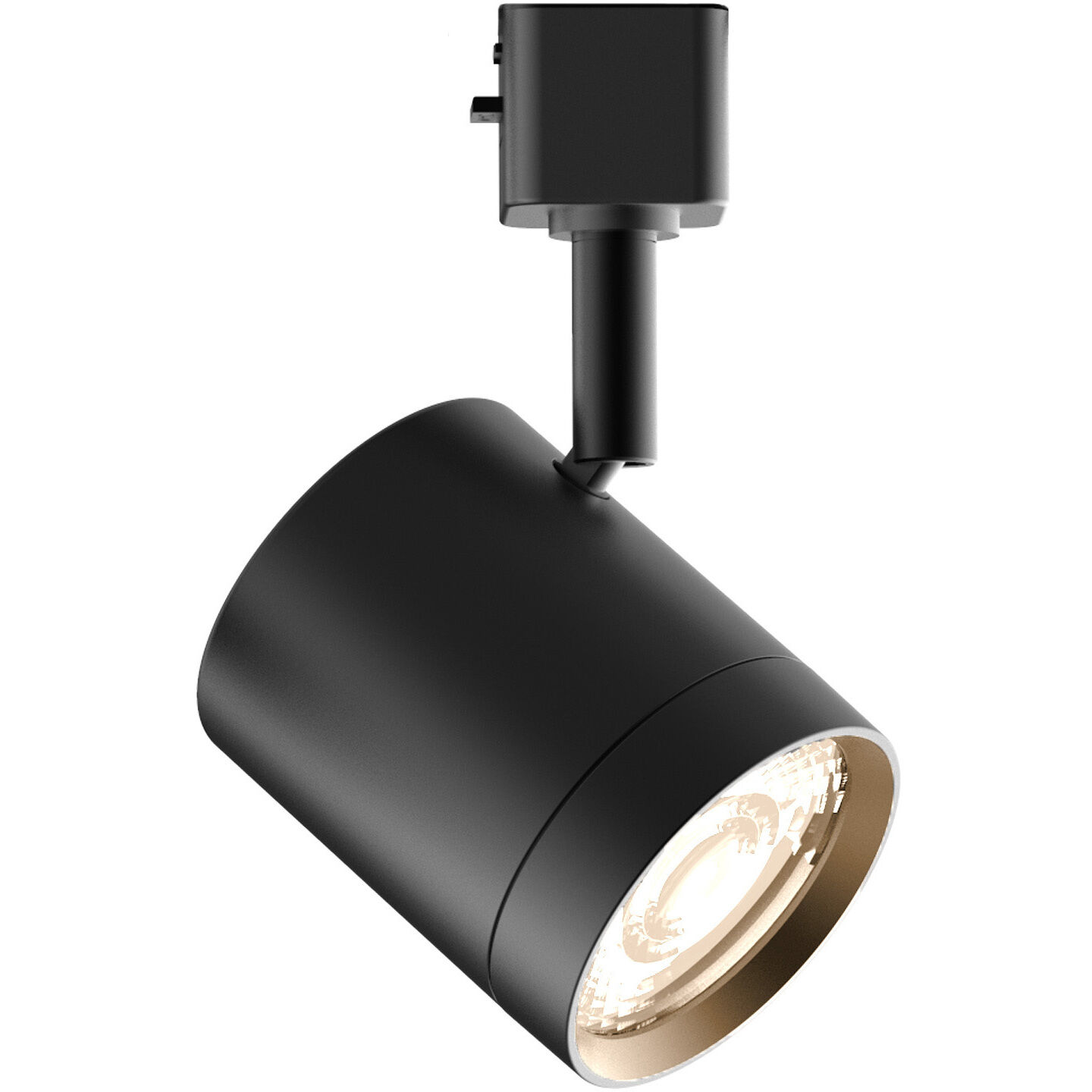 Charge 1 Light 120 Black J Track Fixture Ceiling Light in 3000K, WAC Limited