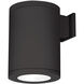 Tube Arch Sconce Wall Light in Narrow, 85, 4000K, Black, Straight Up/Down