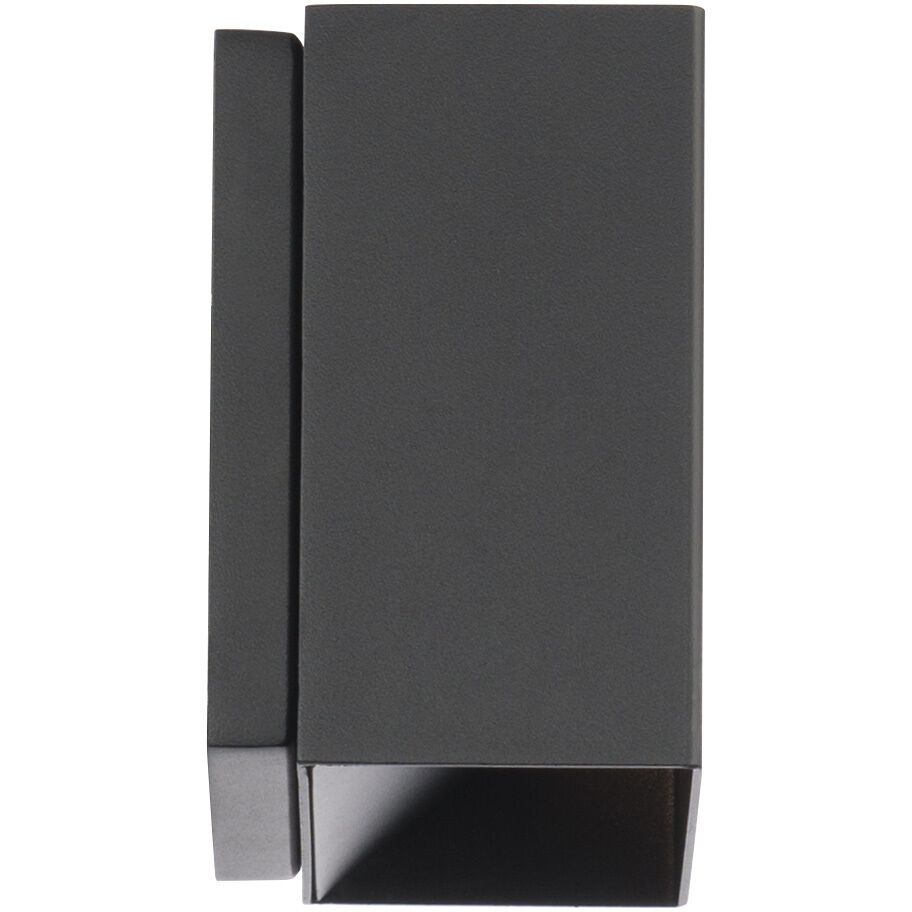 Boxi Wall Sconce Wall Light in 2700K, Black, dweLED