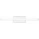Parallax LED 18 inch Chrome Bath Vanity & Wall Light, dweLED