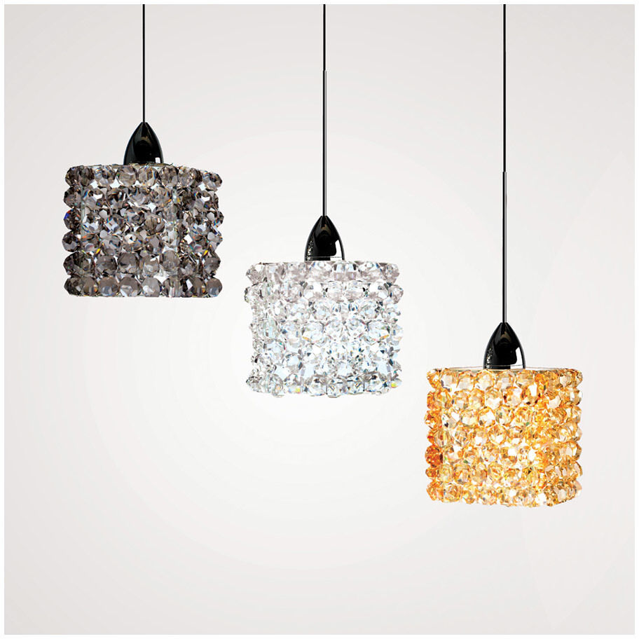 Eternity Jewelry LED 3 inch Chrome Pendant Ceiling Light