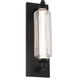 Portos LED 17.88 inch Black Outdoor Wall Light, dweLED
