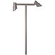 Accent Stem 12 7 watt Solid Brass Coated in Bronze Path and Area Light in 2700K Warm LED, WAC Landscape