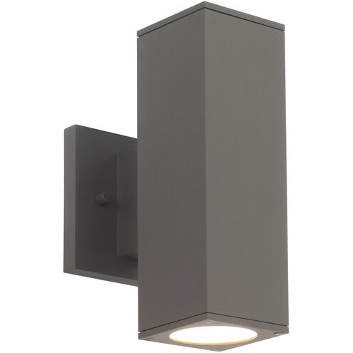 Cubix LED 9.42 inch Bronze Outdoor Wall Light