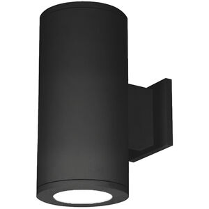 Tube Arch LED 5 inch Black Sconce Wall Light in 3000K, 90, Flood, Straight Up/Down 