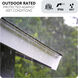 X Track 12 Black Outdoor Track Channel Ceiling Light