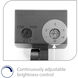 Tyler Black 8 watt LED Spot and Flood Lighting, WAC Landscape