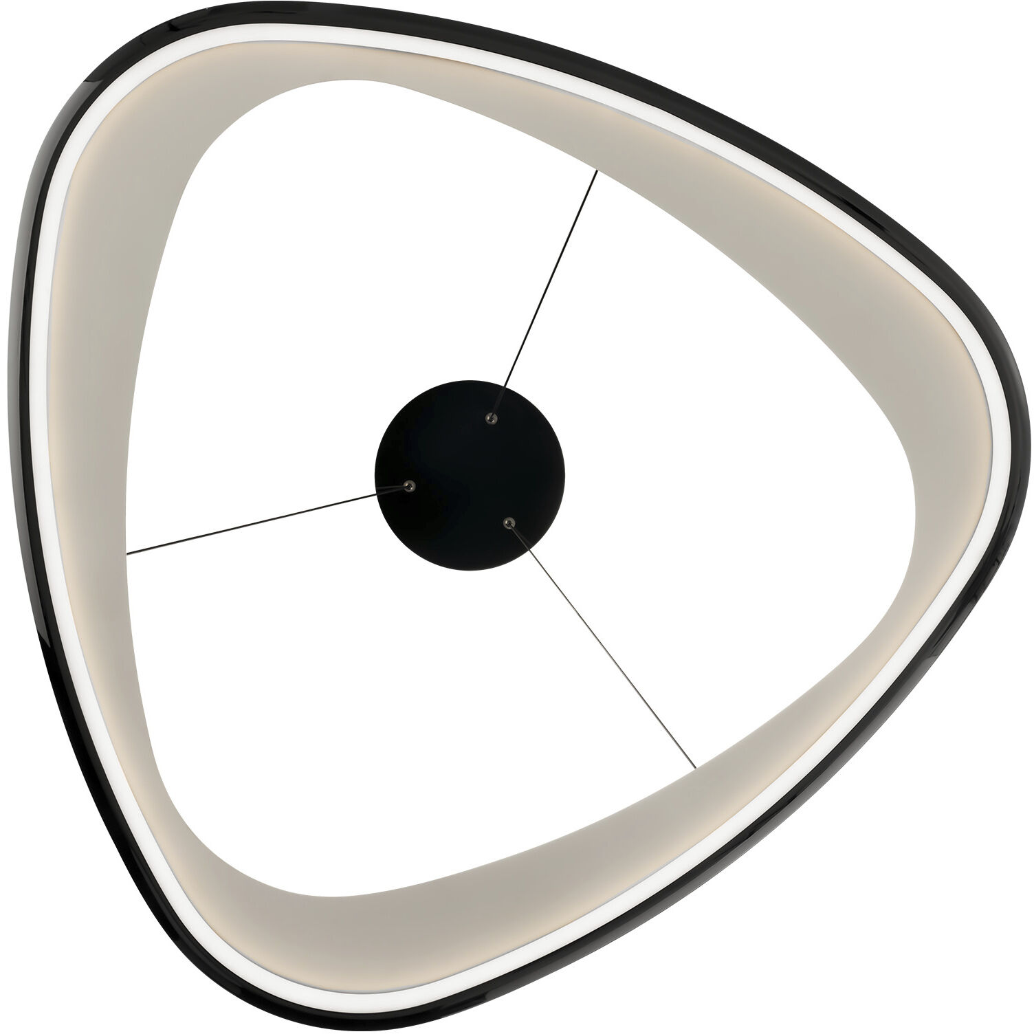 P. willinckii ’Jenny’ TC 1631 WAC Lighting PD-41433-30-BC Oyster LED 33 inch Black Chrome
