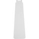 Hug 52 inch Matte White Flush Mount Ceiling Fans, Smart Fan
