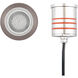 Inground Recessed Light 12 4 watt Stainless Steel Coated in Bronze Path Indicator Light in 3000K Warm White LED, WAC Landscape