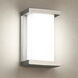 Case LED 9 inch Black Outdoor Wall Light, dweLED