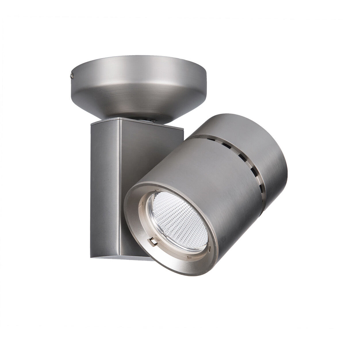 Exterminator II LED 4.5 inch Brushed Nickel Flush Mount Ceiling Light in 90, 3000K
