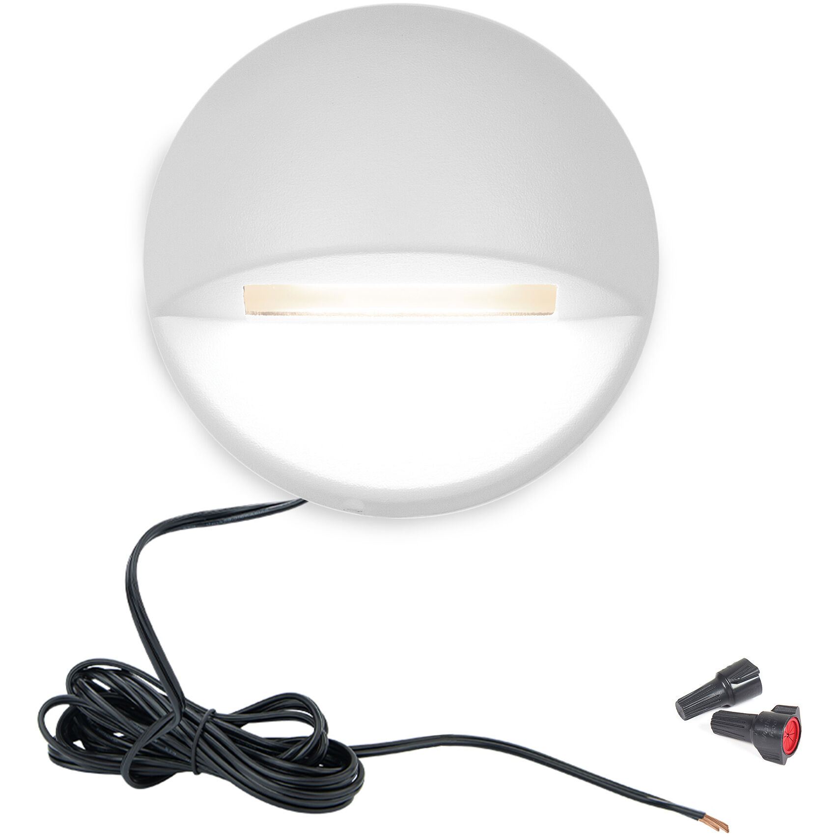 Tyler 12 2.8 watt White Deck and Patio Lighting in 3000K, WAC Landscape