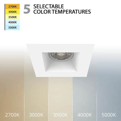 Kenric LED White Complete Kit Recessed Lighting