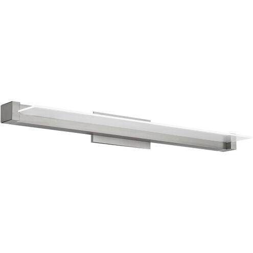 Spectre LED 26.88 inch Brushed Nickel Bath Vanity & Wall Light, dweLED