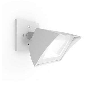 Endurance LED 5 inch Architectural White Outdoor Wall Light