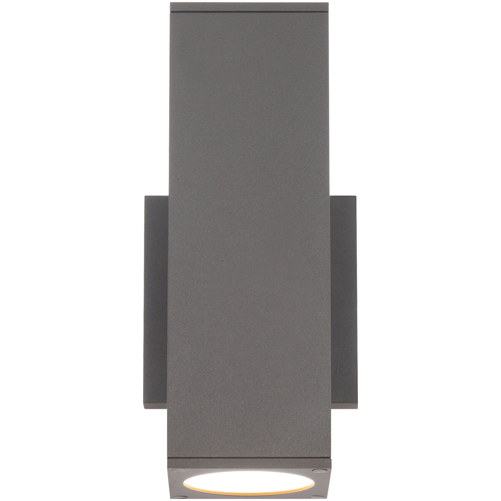 Cubix LED 9.42 inch Bronze Outdoor Wall Lighting in 3000K, WAC Limited