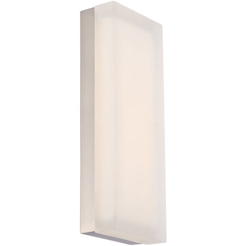 Dice LED 5.38 inch Brushed Nickel Flush Mount Ceiling Light in 3000K, dweLED