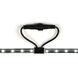 WAC 12VDC Strip Light 12 LED 60 inch Black Outdoor LED 12V Strip Light in 3000K Warm White LED, WAC Landscape