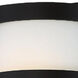 Latitude LED 14 inch Black Outdoor Wall Light, dweLED