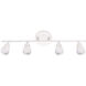 Solo 4 Light 120 White Track Lighting Ceiling Light