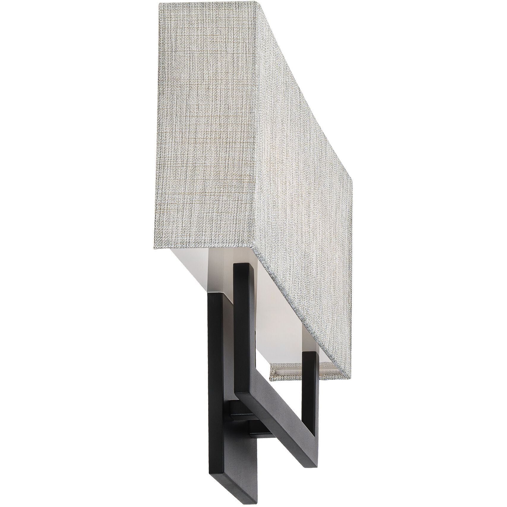 Manhattan LED 3 inch Black ADA Wall Sconce Wall Light, dweLED