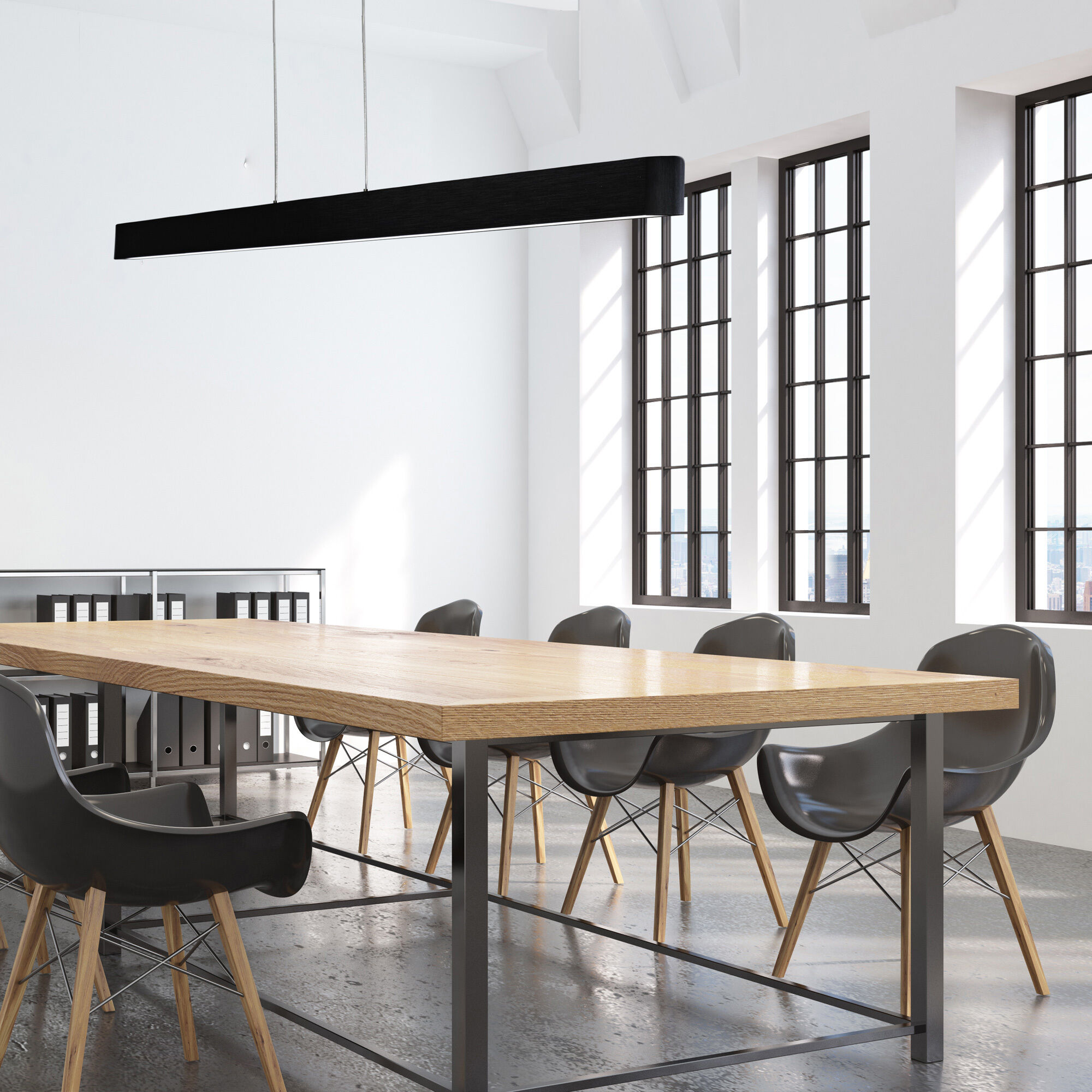 Volo LED 1.5 inch Black Pendant Ceiling Light, dweLED