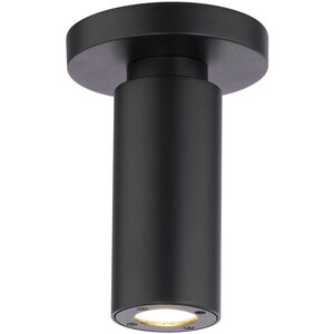 Caliber 1 Light 2.63 inch Black Flush Mount Ceiling Light