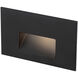 Tyler 120 3.8 watt Black Step and Wall Lighting in White, WAC Lighting